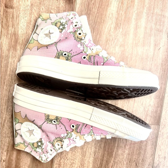 Woman’s Converse Chuck 70 high tops crafted florals A00537C size 9 - Picture 5 of 8